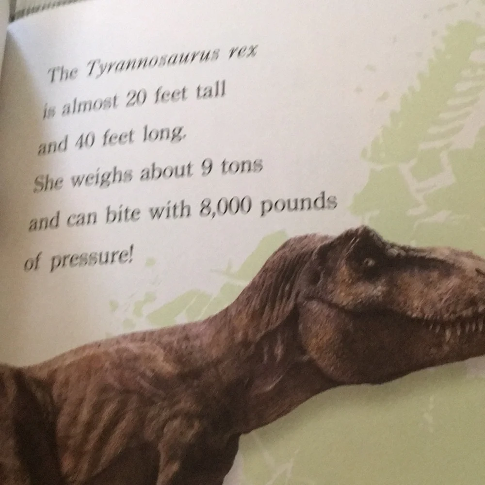 COPY - 🐊 3/$12 Jurassic World Dinosaur Rescue! Paperback